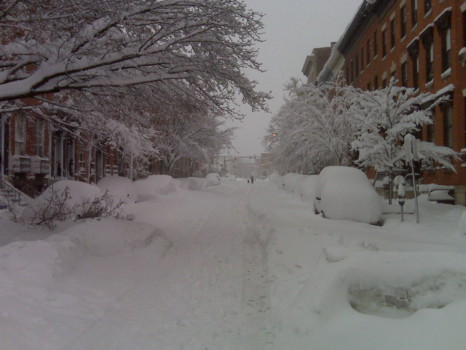 print a poster - Snow - Eager_St_looking_west.jpg