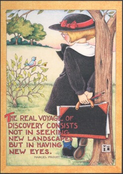 posterbrain - The Real Voyage Of Discovery Consists Not In Seeking - RealVoyage2.tif