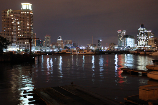 photo - City - Baltimore_Harbor_at_Night_24x36.tif