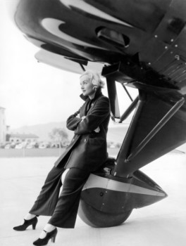 poster prints - Vintage Lady And Airplane Photo - Annex___Lombard_Carole_21.jpg