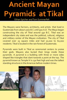 poster - Ancient Mayan Pyramids At Tikal - Slide1.jpg