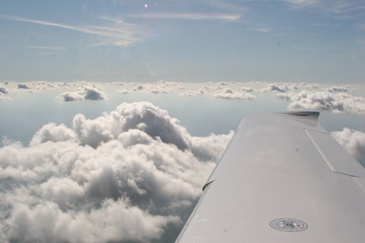 picture poster print - Airplane Wing Clouds Sky - IMG8849JPG.jpg