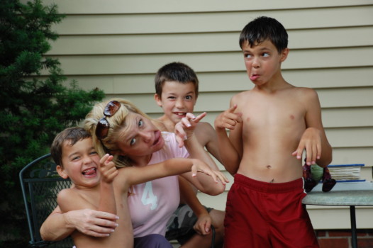 make a free online poster - Family Portrait - 3CrazyBoys.jpg
