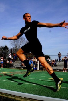 poster size photos - Man Running Track - alan_1.jpg
