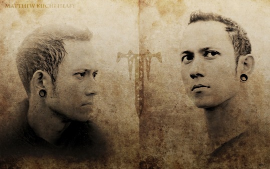 custom posters cheap -  - triviumMattHeafykrakaos.jpg