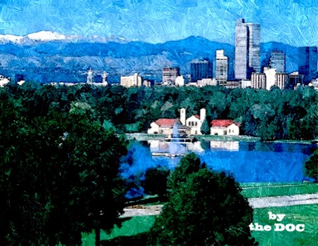 phoo - City Lake Painting By The Doc - poster.jpg