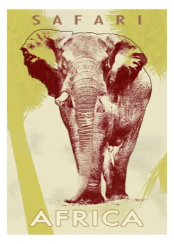 print a poster - Safari Africa - ElephantSafariFinal.tif