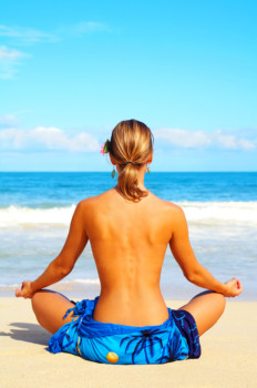 print a poster - Beach Photo - bigstock_Meditating_By_The_Sea_1075320_1.jpg
