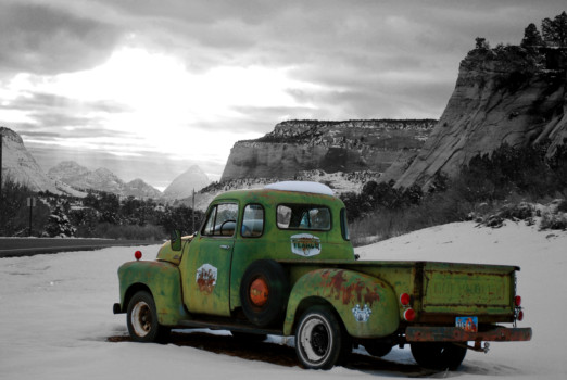 print a poster - Vintage Truck - Green_Truck.jpg