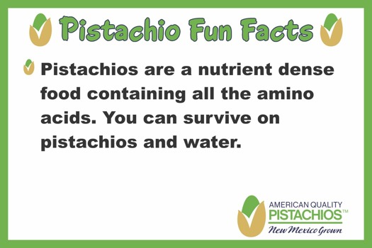 print a poster - Pistachio Fun Facts Pistachios Are a Nutrient Dense Food - PistachoFacts3.pdf