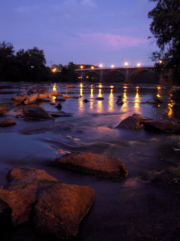 print a poster - Lake Bridge - River_lights_sky_1.jpg
