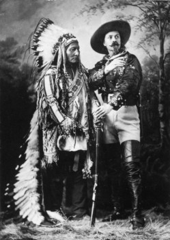 custom posters -  - Sitting_bull_and_buffalo_bill_c1885.jpg