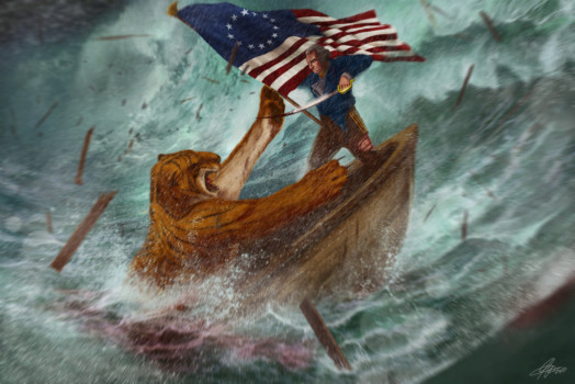 print a poster - Us Flag - Washington_Vs__Tiger_by_SharpWriter_1.jpg