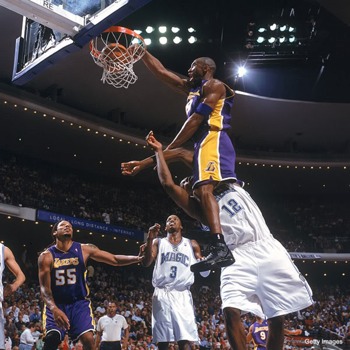 print a poster - Los Angeles Lakers Uniforms - kobedunksoverdwighthoward.jpg