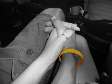 where - Yellow Plastic Bracelet - bandwlivestrong.jpg