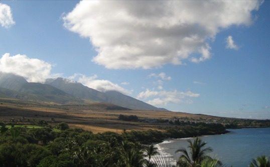print poster - Mountain Scenery Photograph - Maui.jpg