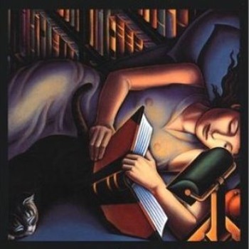 poster - Painting Woman Reading - reading_in_bed_2.jpg