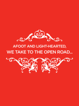print a poster - Afoot And Light Hearted We Take To The Open Road - 18x24_poster_02.tif