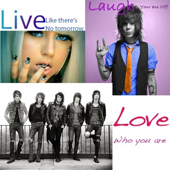 custom poster - Live Like There's No Tomorrow - jessposter1.psd