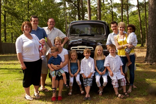 24 x 36 poster printing - Family Photo Vintage Car - FamilyPhoto.jpg
