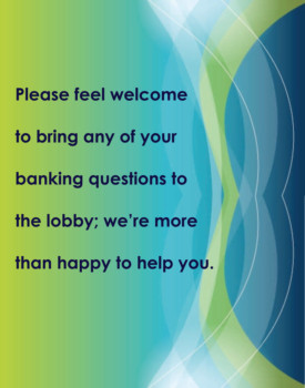 posterbrain - Banking Lobby Question Sign - Loan_Dept_2.tif