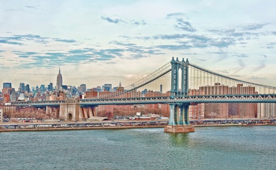 print a poster - Bridge Water Sky Buildings - manhattanbridge.jpg