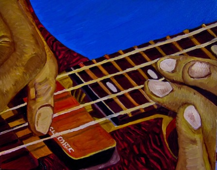 posterbrain - Fingers Strumming Guitar Strings Painting - EletricBass1Big.jpg