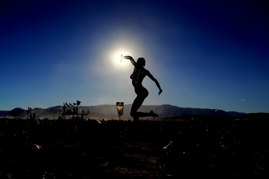 poster printing - Woman Running Silhouette Hills - LadyBlissTheDanceofUsLarkinCar.jpg
