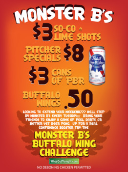 print a poster - Monster B's Buffalo Wing Challenge - bufflo_challenge_1.tif