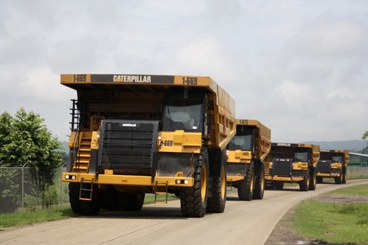 print a poster - Yellow Caterpillar Monster Truck - a1.jpg