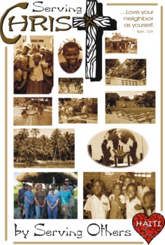 cheap customized posters - Serving Christ By Serving Others - poster2.jpg