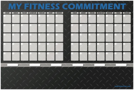posterbrain - My Fitness Commitment - IZZYFitnessCommitmentCalendarP.pdf