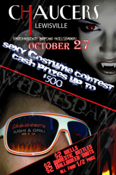 print a poster - Chaucers Lewisville - chaucers_halloween2.gif