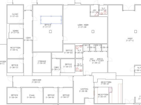 laminated - Interior Architecture Drawing - PainClinicOffices.bmp