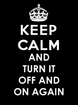 posterbrain - Keep Calm And Turn It Off And On Again - keepoffandonagain.png
