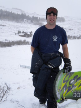 poster - Man In Snow With Sled - 130.jpg