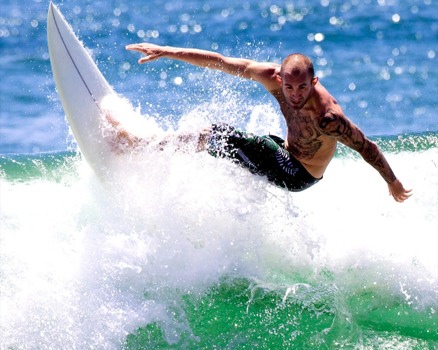 make posters - Surfboard Man Ocean Waves - sean.jpg