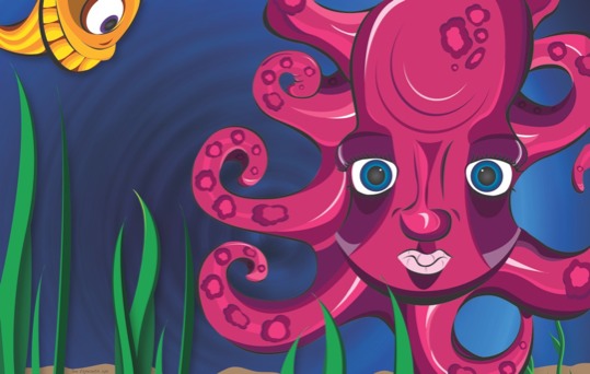 single - Cartoon Octopus - jespeseth_octo.tif