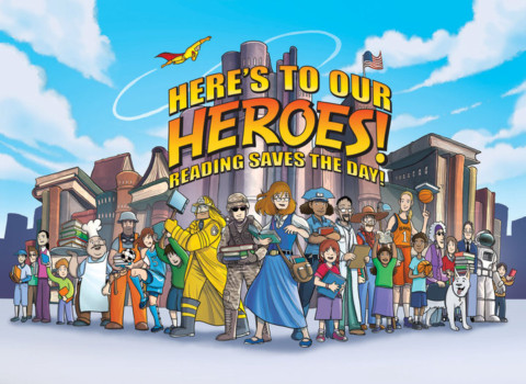 poster maker - Heres To Our Hero's Reading Saes The Day! - 23826_414139615521_97982270521_5175323_6.jpg