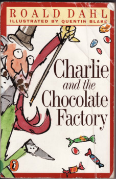 online poster printing coupon codes - Roald Dahl - charlie_book_cover_2.jpg