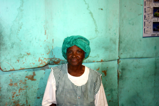 print a poster - Green Head Wrap - South_african_woman2.tif