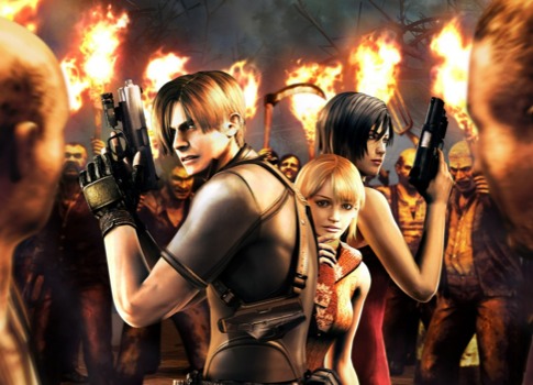 print a poster - Video Game People Guns Torches - 1re4.jpg