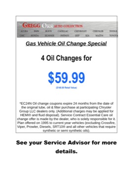 having posters made - Gregg Gas Vehicle Oil Change Special - Greg_Orr_Gas_Special.doc