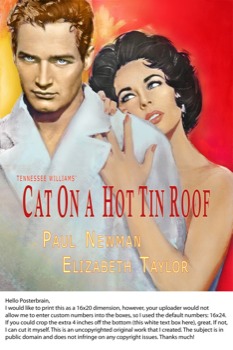 print a poster -  - CatOnAHotTinRoofPrintVersionTi.tif