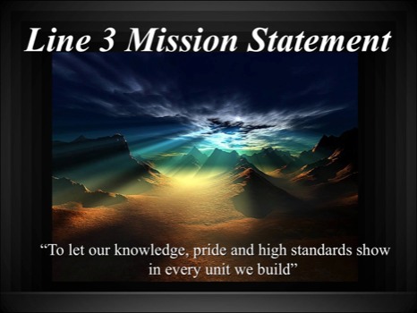 make posters - Line 3 Mission Statement To Let Our Knowledge - Line32.ppt