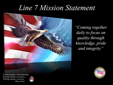 make posters - Line 7 Mission Statement - Line73.ppt