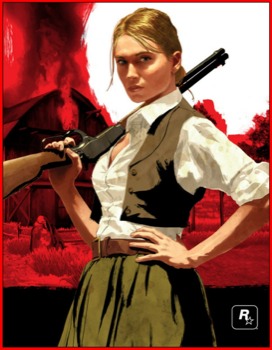 print a poster - Lady Holding a Rifle - 484166993256aaf26609b3.jpg