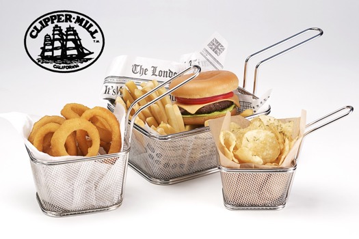 print a poster - Clipper Mill French Fries Burgers - frybasketswlogo.psd