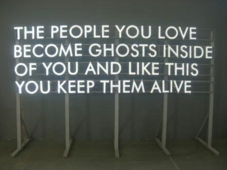 poster - The People You Love Become Ghosts Inside Of You And Like This Yo - thepeopleyoulove.jpg