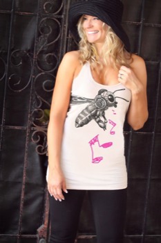 wholesale custom posters - Ladies Black Hats - glambeechampaignTANK.jpg